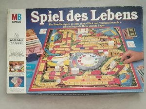 MB 456000: Spiel des Lebens (alte Version 1984)[Wissensspiel]. Achtung: Nicht geeignet für Kinder unter 3 Jahren.