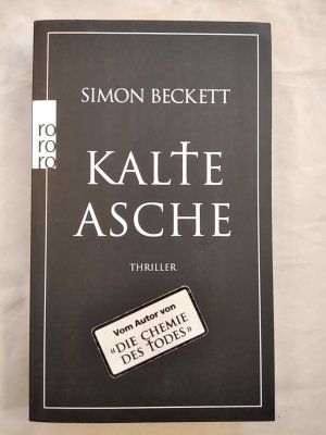 gebrauchtes Buch – Simon Beckett – Kalte Asche.