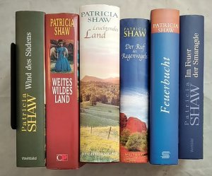Konvolut von 6 Romanen von Patrica Shaw [6 Bücher].