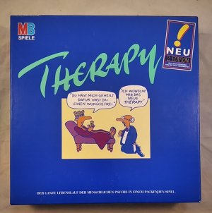 Therapy 2. Edition - Jetzt nach intensiver Analyse total überarbeitet.[Gesellschaftsspiel]. Der ganze Lebenslauf der menschlichen Psyche in einem packendem Spiel. Achtung: Nicht geeignet für Kinder unter 3 Jahren.