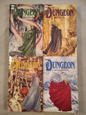 Konvolut vom Zyklus "Das Dungeon" 2, 4, 5 und 6 (4 Bücher).