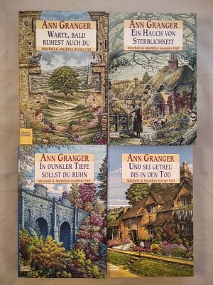 Konvolut von 4 Bücher aus der Mitchell und Markbys-Serie von Ann Granger.