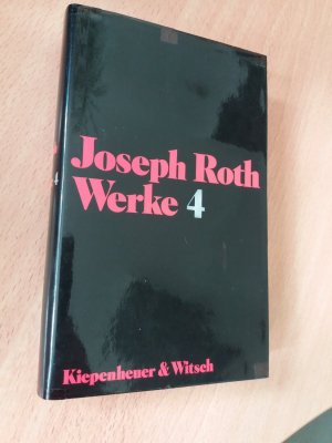 Werke. Band 4: Kleine Prosa - Die journalistischen Arbeiten mit etwa 300 Artikeln, Aufsätzen, Essays, Besprechungen und Kolummnen Joseph Roths auf mehr […]