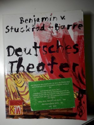 gebrauchtes Buch – Stuckrad-Barre, Benjamin von – Deutsches Theater. Benjamin v. Stuckrad-Barre / KiWi ; 650