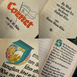 Cornet / Die Weise von Liebe und Tod des Cornets Christoph Rilke von Rainer Maria Rilke.