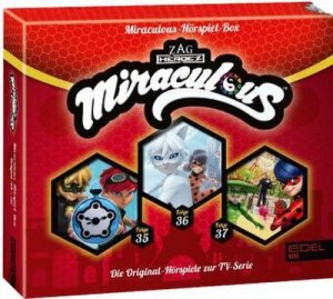 neues Hörbuch – Miraculous Hörspiel-Box-Folge 35-37