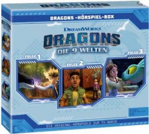 Dragons - Die 9 Welten. Folge.1-3, 3 Audio-CD