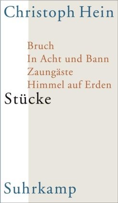 neues Buch – Christoph Hein – Stücke: Bruch/In Acht und Bann/Zaungäste/Himmel auf Erden