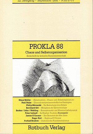 Chaos, Selbstorganisation und Gesellschaft