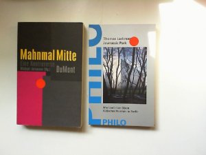 2 Bücher zusammen - 1. Mahnmal Mitte : eine Kontroverse., 2. Jewrassic Park. Wie baut man (k)ein Jüdisches Museum in Berlin.