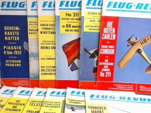 Flug-Revue Vereinigt mit Weltluftfahrt, Air World, Flugsport. Jahrgang 1962 komplett.