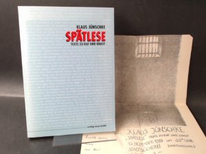 Spätlese. Texte zu RAF und Knast.