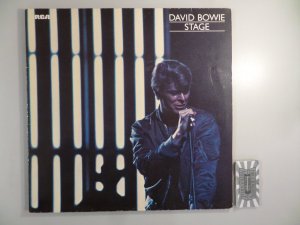 gebrauchter Tonträger – David Bowie – Stage [Vinyl, Doppel-LP PL 89002].