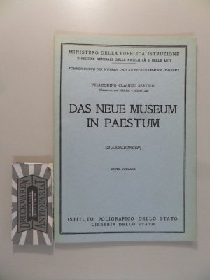 antiquarisches Buch – Sestieri, Pellegrino Claudio – Das Neue Museum in Paestum.