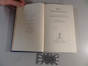 Minor Elizabethan Drama in two volumes - Volume one : Pre-Shakespearean Tragedies.