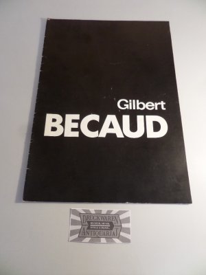 antiquarisches Buch – Gilbert Becaud – Gilbert Becaud [Prgrammheft].