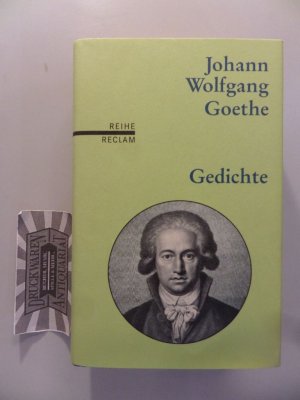 gebrauchtes Buch – Goethe, Johann Wolfgang von und Bernd Witte – Goethe: Gedichte.