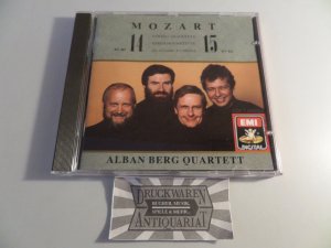 gebrauchter Tonträger – Alban Berg Quartett und Wolfgang Amadeus Mozart – Mozart: String Quartets No.14 K. 387 + No. 15 K. 421 [CD].