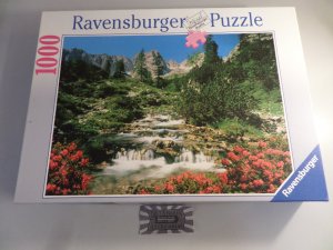 gebrauchtes Spiel – Österreich, Tirol [1000 Teile Puzzle]. Ravensburger 15 459 3. ACHTUNG! FÜR KINDER UNTER 3 JAHREN NICHT GEEIGNET!