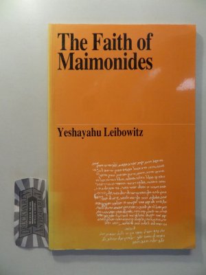 Faith of Maimonides.