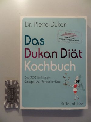 gebrauchtes Buch – Pierre Dukan – Das Dukan-Diät-Kochbuch - Die 200 leckersten Rezepte zur Bestseller-Diät.