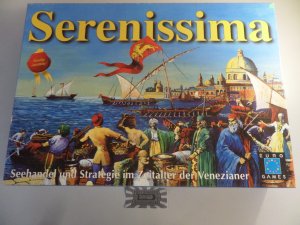 gebrauchtes Spiel – Erhar, Dominique und Duccio Vitale – Serenissima [Brettspiel]. ACHTUNG! FÜR KINDER UNTER 3 JAHREN NICHT GEEIGNET!