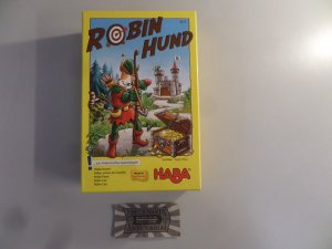 gebrauchtes Spiel – Eugen Wyss – Haba 4275 - Robin Hund (Brettspiel). Ein heldenhaftes Sammelspiel.