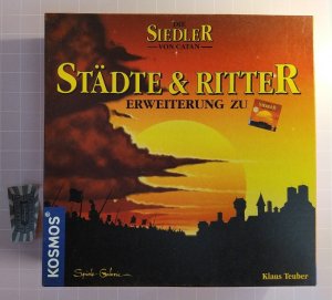 gebrauchtes Spiel – Klaus Teuber – Kosmos: 686512: Die Siedler von Catan: Städte & Ritter [Brettspiel mit Holzfiguren]. Erweiterung zu Die Siedler von Catan Basisspiel.