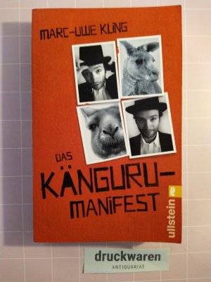 gebrauchtes Buch – Marc-Uwe Kling – Das Känguru-Manifest. Der Känguru-Chroniken zweiter Teil. Witzig.