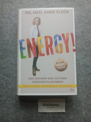 gebrauchtes Buch – Anne Fleck – Energy! Der gesunde Weg aus dem Müdigkeitslabyrinth. Mit 30-Tage-Selbsthilfeprogramm.