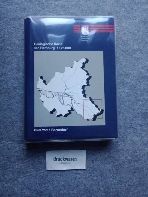 Geologische Karte von Hamburg - Blatt 2527 Bergedorf: 1:25000.