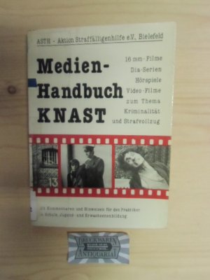 Medienhandbuch Knast. 16 mm-Filme, Dia-Serien, Hörspiele, Video-Filme zum Thema Kriminalität und Strafvollzug. Herausgegeben von ASTH - Aktion Straffälligenhilfe e.V., Bielefeld.