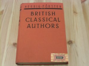 British classical Authors - With biographical notices. Jubilee Edition with an appendix of recent English authors.