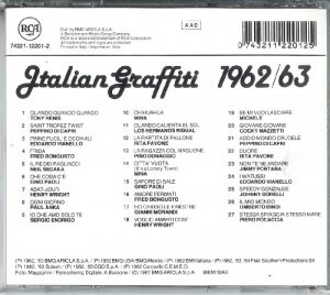 Italian Graffiti 1962/63 [Audio-CD]