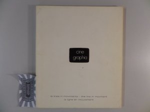 gebrauchtes Buch – Cine Graphia. La Linea In Movimento, La Fotografia Di Movimento, Il Cinema Sperimentale, L'Arte Video. Primo Festival Videoart Locarno Dal 1 Al 10 -8 1980.