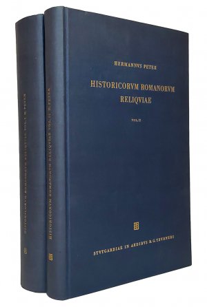 Historicorum Romanorum Reliquiae, Vol./Band I [1] und II [2] (beide Bände) : (Reihe: Sammlung Wissenschaftlicher Commentare)