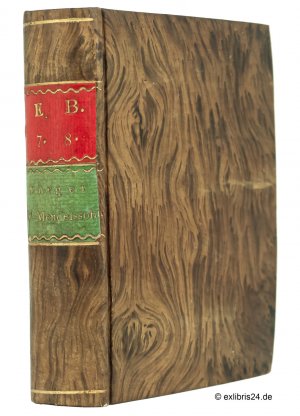 Etui-Bibliothek der deutschen Classiker, Nr. VII [7] und VIII [8] (in einem Bändchen) : Bürgers Gedichte / Moses Mendelssohn's Phädon