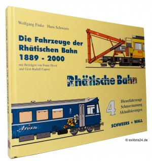 gebrauchtes Buch – Finke, Wolfgang; Schweers – Die Fahrzeuge der Rhätischen Bahn 1889-2000, Band 4 : Dienstfahrzeuge. Schneeräumung. Aktualisierungen