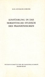 gebrauchtes Buch – Karl-Hermann Körner – Einführung in das semantische Studium des Französischen