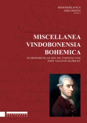 gebrauchtes Buch – Miscellanea Vindobonensia Bohemica