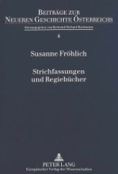 Strichfassungen und Regiebücher