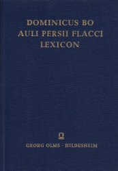 Auli Persii Flacci Lexicon