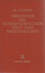 Urkunden des altbabylonischen Zivil- und Prozeßrechts