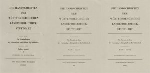 Die Handschriften der ehemaligen königlichen Hofbibliothek. Band 6: Codices musici