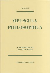 Opuscula Philosophica