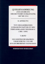 gebrauchtes Buch – Die gesetzliche Krankenversicherung und die eingeschriebenen Hilfskassen