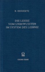 Die Lehre vom Unbewussten im System des Leibniz