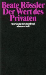 gebrauchtes Buch – Beate Rössler – Der Wert des Privaten