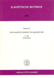 gebrauchtes Buch – Xhelal Ylli – Das slavische Lehngut im Albanischen. Teil 2