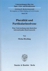 Pluralität und Partikularinsolvenz